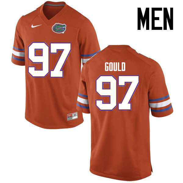 Men Florida Gators #97 Jon Gould College Football Jerseys Sale-Orange - Click Image to Close